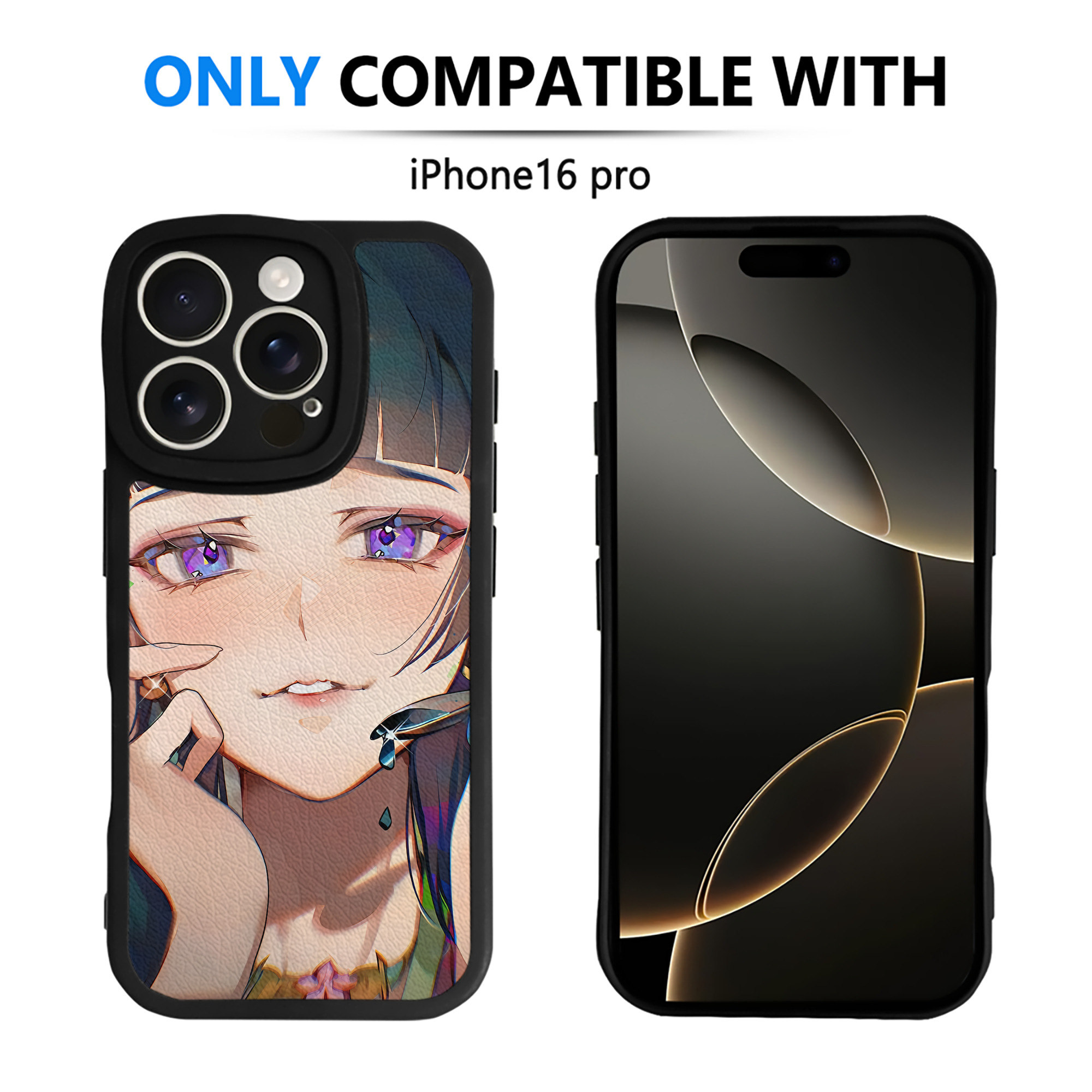 （画像用） 薬屋のひとりごと The Apothecary Diaries 【iPhone 16シリーズ対応】シリコンスマホケース（レザー調） 材質：シリコン